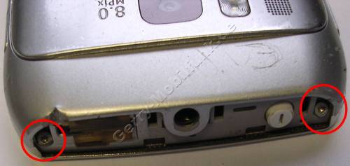 Schrauben Oberschale Nokia E6-00