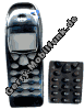 Oberschale für Nokia 6110 Chrom +Tastenmatte schwarz Zubehöroberschale nicht original (cover)