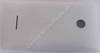 Akkufachdeckel weiss Microsoft Lumia 435 B-Cover white Rückenschale mit Seitentasten, Lautstärketaste, Fototaste, Powertaste