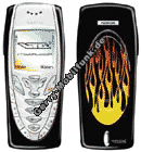 Nokia OK 7210 7210i Cover Flamme (komplett Oberschale + Akkufachdeckel )