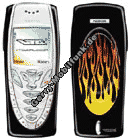 Nokia OK 7210 7210i Cover Flamme (komplett Oberschale  plus  Akkufachdeckel )