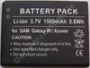 Akku Samsung GT-i8150 Galaxy W Li-Ion 1200mAh 3,7Volt 4,4Wh