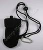 Universale Tragetasche schwarz im Sockenlook mit Karabiner und Umhängeband Handysocke ( Nokia Knit-Bag )