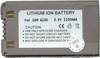 Akku Samsung SGH-A100 SGHA110 Li-ion 3.6V 1100 mAh, champagner 8,2mm