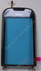 Displayscheibe schwarz, Touchpanel Nokia C7-00 original Bedienfeld, aktives Fenster, Touchscreen satin black A-Cover Oberschale