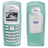 Original Nokia 2100 Cover light blue CC-8D  (Oberschale + Rückenschale)