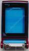 Unterschale Klappe rot Nokia N76 original B-Cover incl. großer Displayscheibe und Schanier