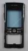 Oberschale schwarz Nokia N91 8GB A-Cover black mit Displayscheibe