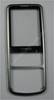 Oberschale silber Nokia 6700 Classic original A-Cover mit Displayscheibe, matt silver