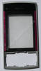 Oberschale pink Nokia X3 original A-Cover light pink Cover mit Displayscheibe