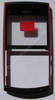 Oberschale rot Nokia X2-01 original A-Cover red mit Displayscheibe