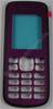 Oberschale lila Nokia C1-02 original A-Cover dark plum incl. Displayscheibe