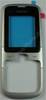 Oberschale schwarz silber Nokia C1-01 original A-Cover silver black incl. Displayscheibe