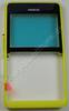 Oberschale gelb Nokia Asha 210 dual Sim original A-Cover yellow