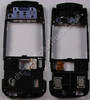 Unterschale, Gehäuserahmen Nokia 6720 Classic original C-Cover inl. 2x Freisprechlautsprecher, Simkartenhalter, Blitzlicht LEDs