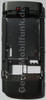Unterschale, Rückenschale grau Nokia X3-02 original B-Cover Backcover dark metal incl. Seitentasten für Lautstärke und Keylock - Tastensperre