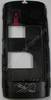 Unterschale, Gehäuseträger schwarz Nokia 500 original C-Cover black Kamerascheibe, Freisprechlautsprecher, Ladebuchse, Headsetbuchse
