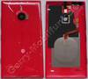 Unterschale,Akkufachdeckel rot Nokia Lumia 1520 original unibody red, Rückenschale incl. Induktionsladung, Kamerascheibe, Headset Konnektor ( Kopfhörerbuchse ), Blitzlichtmodul, Seitentasten