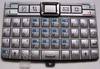 Tastenmatte Nokia E61i silber original Tastaturmatte, QWERTZ deutsche Tastaturbelegung