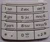 Tastenmatte Telefon weiß Nokia 6110 Navigator Handy Tastatur, Zifferntasten