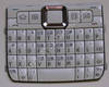 Tastenmatte weiss Nokia E71 original Tastatur mit deutscher Tastaturbelegung QWERTZ
