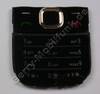 Tastenmatte schwarz gold original Nokia 2700 Classic Tastatur black gold