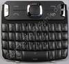 Tastenmatte dunkelgrau QWERTZ Nokia Asha 201 original Tastatur dark grey deutsche Tastaturbelegung