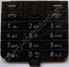 Tastenmatte schwarz Nokia 220 original Tastaturmatte black Singlesim