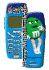 Oberschale M&M Girl grün für 3310/3330 (cover)
