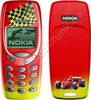 Formel 1 rot  originale Nokia Oberschale 3310/3330 (cover)