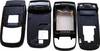 Komplettes Gehäuse Samsung D500 schwarz/blau (Oberschale,Unterschale, Slider - alle Gehäuseteile ohne Schiebemechanik Cover)