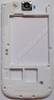 Backcover, Mittelgehäuse weiss Samsung i9300 Galaxy S3 Unterschale white incl. Kamerascheibe hinten, Blitzlichtscheibe, Antenne