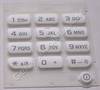 Tastenmatte Telefon weiss SonyEricsson W900i Tastatur