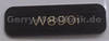 Logolabel braun SonyEricsson W890i original branding Label