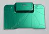 Dekoplate grün für Geräte Version grau SonyEricsson W595i hintere Abdeckung vom Schieber, farbige Metallplatte grey