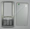 Oberschale + Akkufachdeckel silber SonyEricsson W302i Cover Set latin silver bestehend aus Batteriefachdeckel und Oberschale