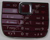Tastenmatte Nokia E75 original Telefon Tastatur T9, Tastaturmatte rot, red
