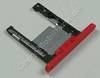 Speicherkartenhalter rot Nokia Lumia 720 original Halter der Speicherkarte red