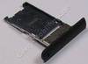 Simkartenhalter schwarz Nokia Lumia 1520 original Halter der Nano Simkarte black, Sim-Tray