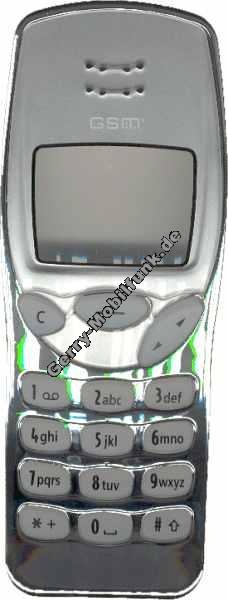 Cover fr Nokia 3210 chrom Zubehroberschale nicht original