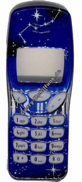 Cover fr Nokia 3210 Galaxy blau Zubehroberschale nicht original
