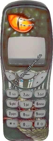 Cover fr Nokia 3210 Schlangenauge Zubehroberschale nicht original