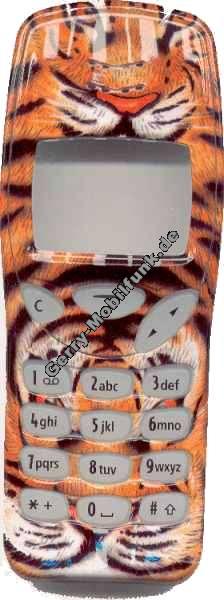Cover fr Nokia 3210 Tiger Zubehroberschale nicht original