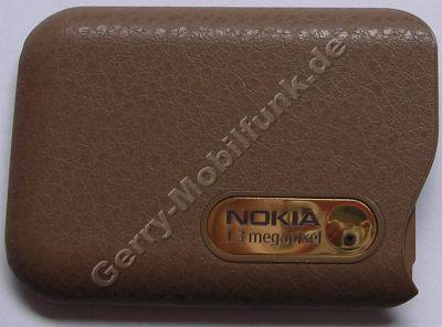 Akkufachdeckel original Nokia 7370 hell (Oberschale, Rckenschale) E-Cover