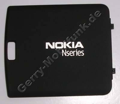 Akkufachdeckel schwarz Nokia N95 8GB original Cover, Batteriefachdeckel warm black
