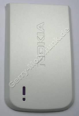 Akkufachdeckel weiss Nokia 5000 original B-Cover, Batteriefachdeckel white