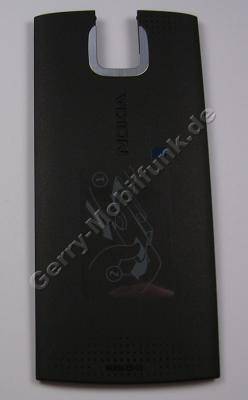 Akkufachdeckel schwarz Nokia X3 original Batteriefachdeckel, Back Cover black