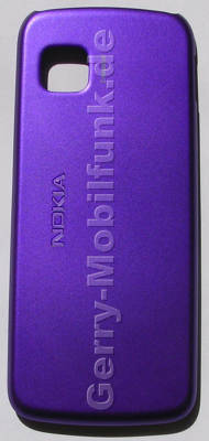 Akkufachdeckel pink Nokia 5230 original Cover, Batteriefachdeckel purple