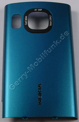Akkufachdeckel petrol Nokia 6700 Slide original B-Cover Batteriefachdeckel blau