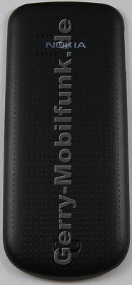 Akkufachdeckel schwarz Nokia 1202 original B-Cover black Batteriefachdeckel